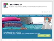 Tablet Screenshot of cyria.fr
