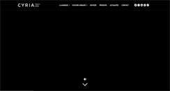 Desktop Screenshot of cyria.net